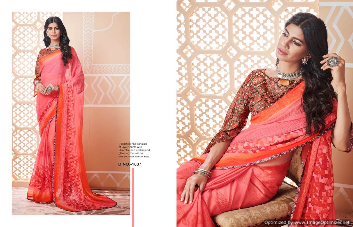 Rangat  By Kessi Fashion Designer Sarees Catalogue