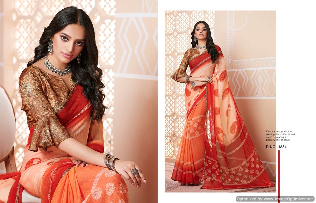 Rangat  By Kessi Fashion Designer Sarees Catalogue