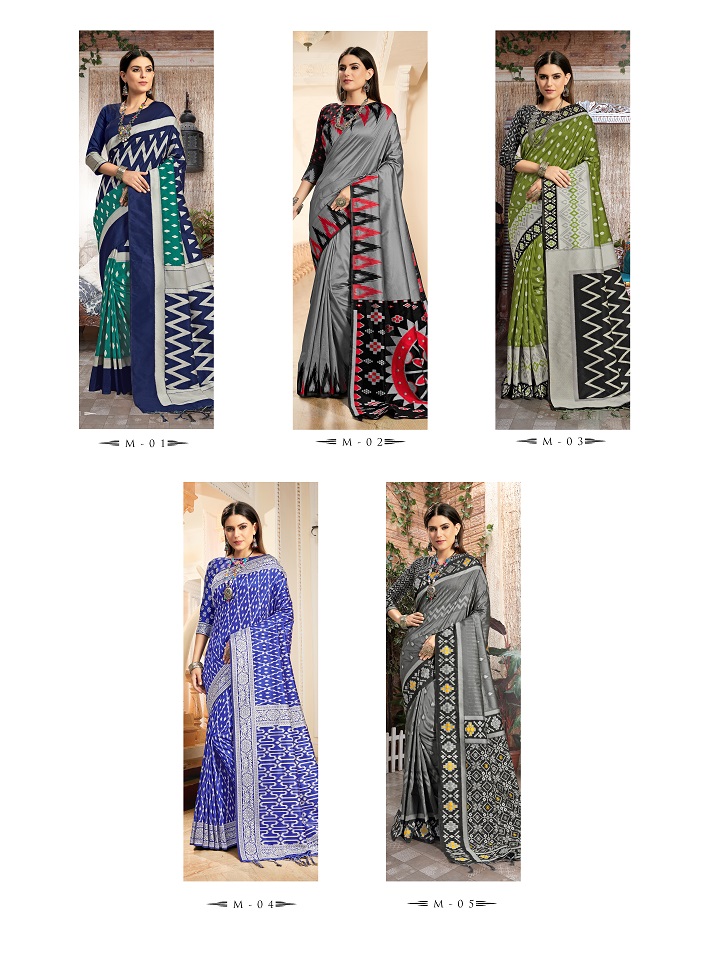 Apple By Myra Designer Silk Sarees Catalogue