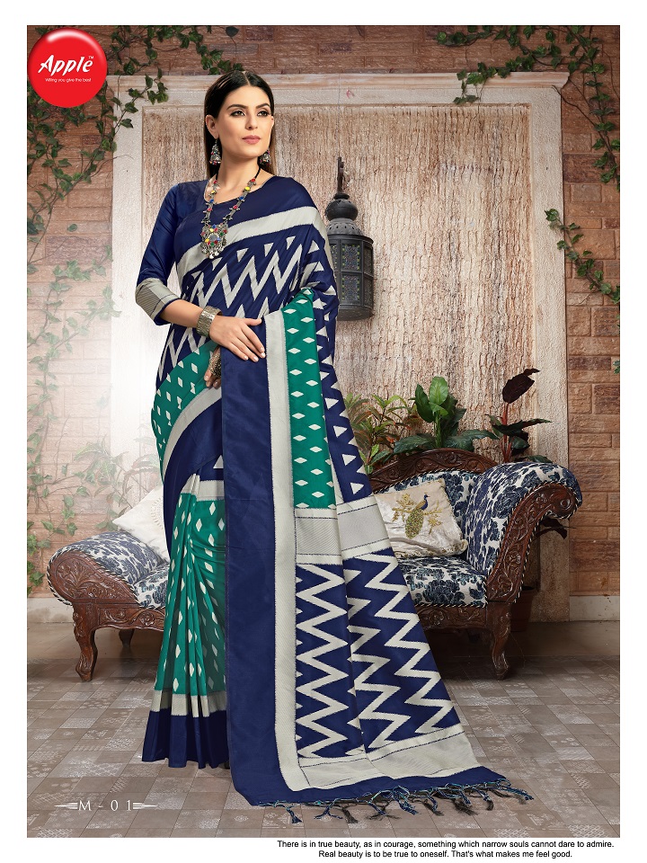 Apple By Myra Designer Silk Sarees Catalogue