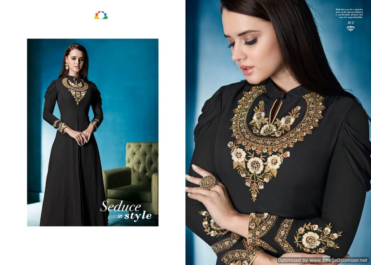 Navya Vol 7 By Vardan Fashion Party Wear Gowns