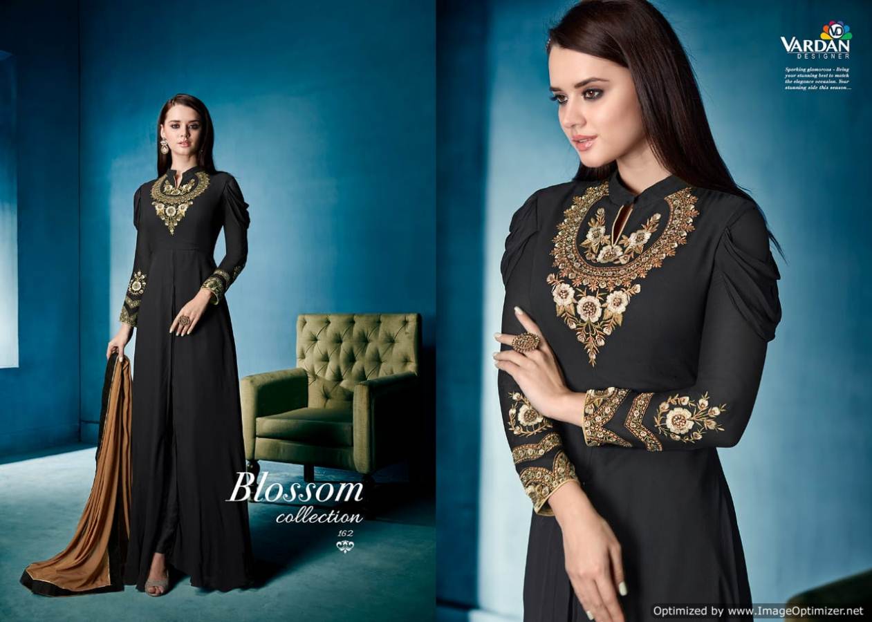 Navya Vol 7 By Vardan Fashion Party Wear Gowns