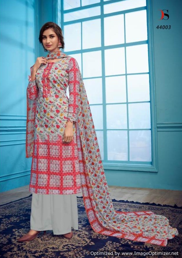 Florent Vol 21 Deepsy  Cotton Dress Materials Catalogue