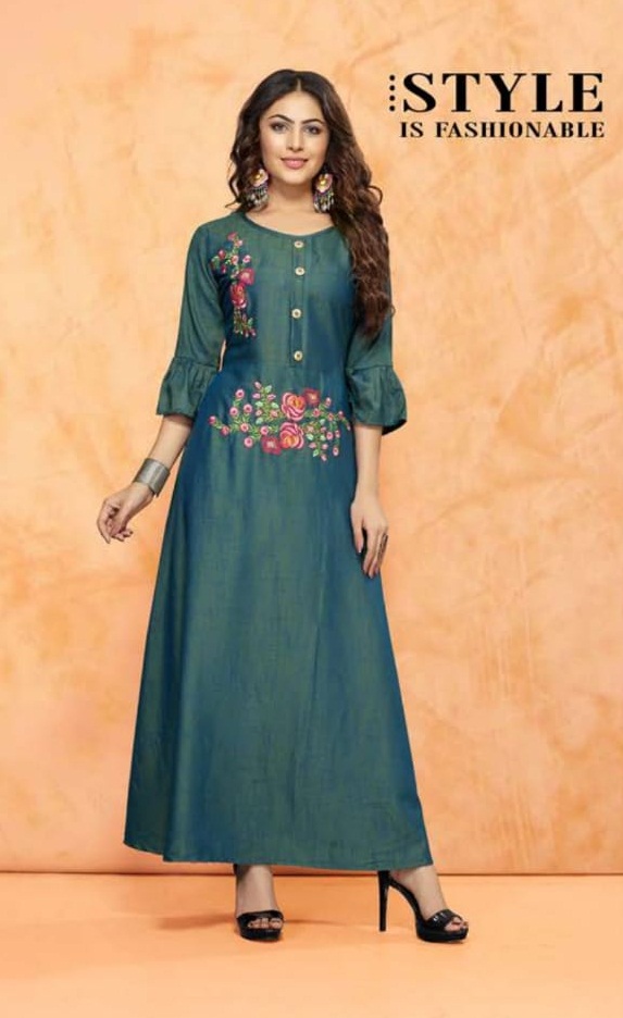 Flona Trendy Designer Kurti Catalogue