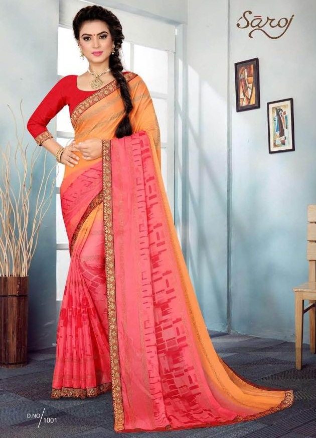Nargis Saroj  Printed Sarees Catalogue