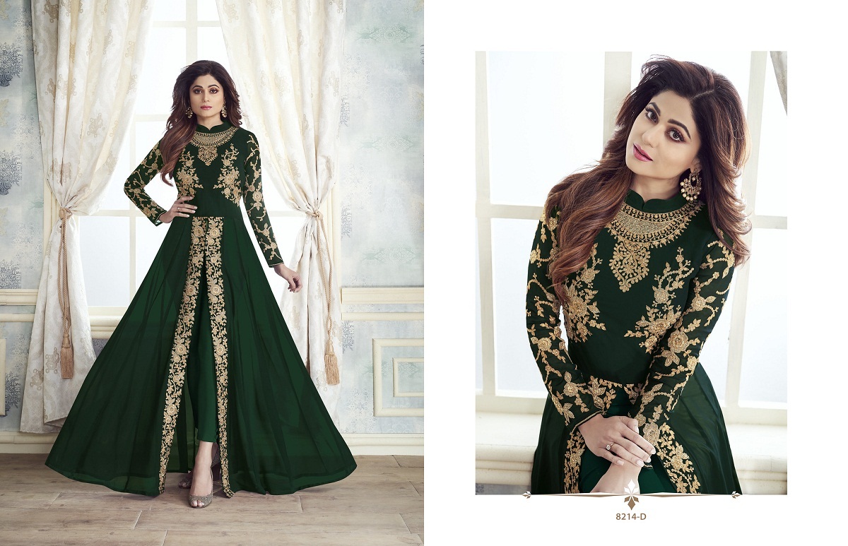 Aashirwad Gold 8214 Designer Salwar Kameez Catalogue