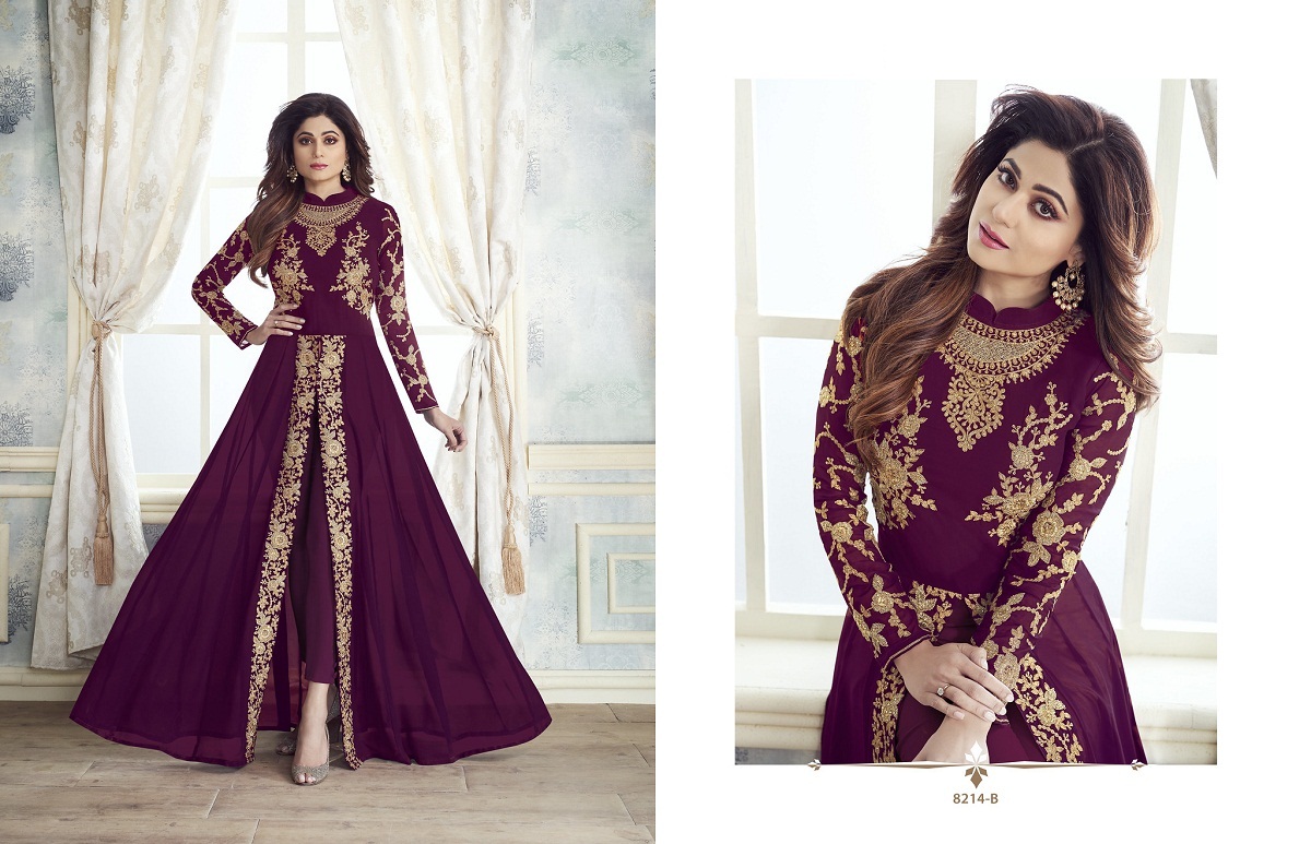 Aashirwad Gold 8214 Designer Salwar Kameez Catalogue