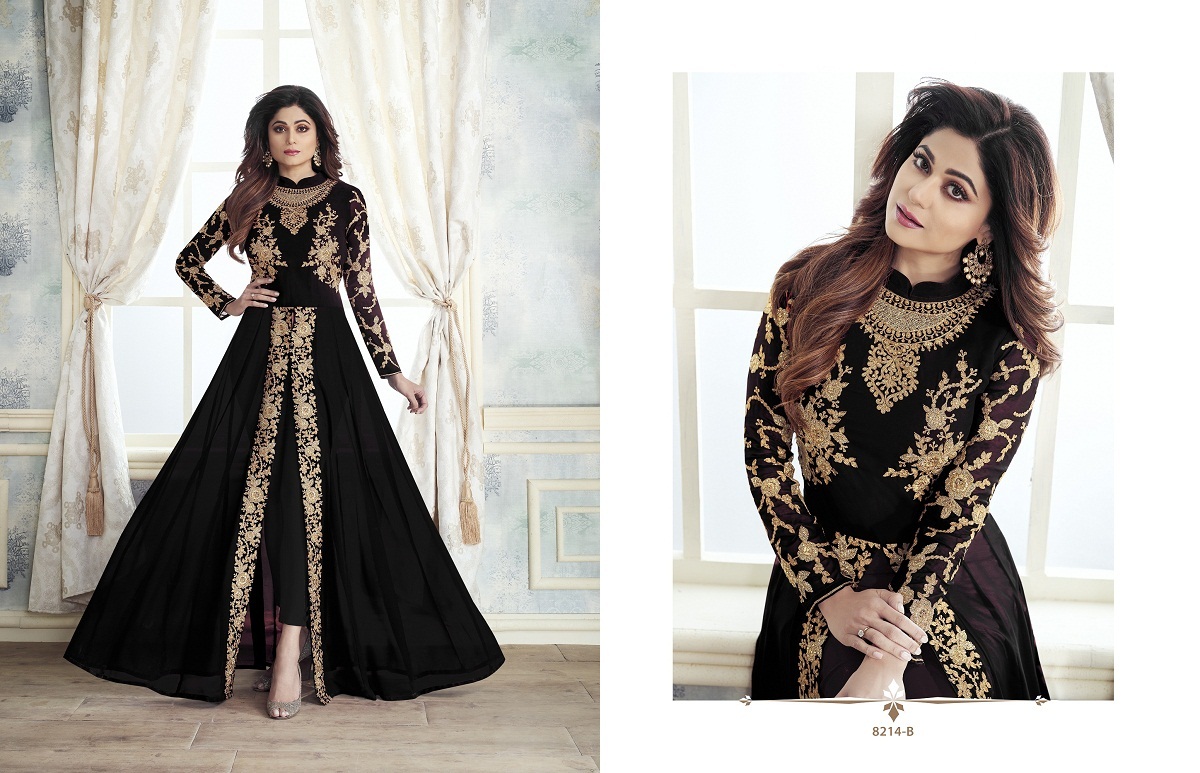Aashirwad Gold 8214 Designer Salwar Kameez Catalogue