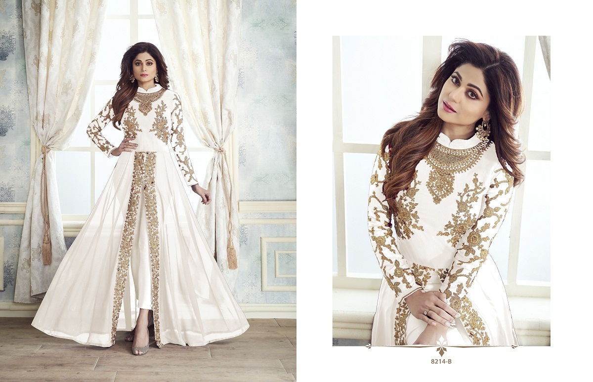 Aashirwad Gold 8214 Designer Salwar Kameez Catalogue