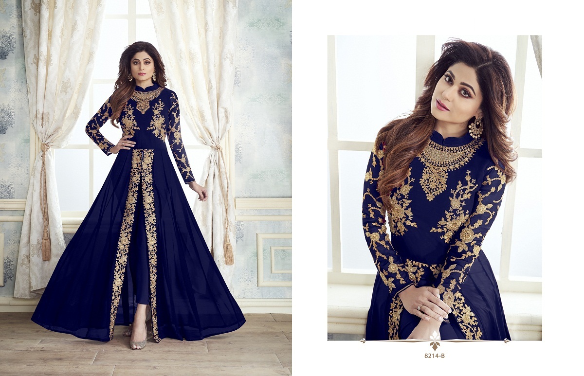 Aashirwad Gold 8214 Designer Salwar Kameez Catalogue