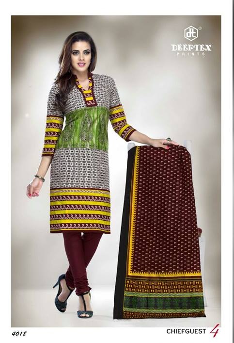 Chief Guest Hit List Deeptex  Printed Dress Materials Catalogue