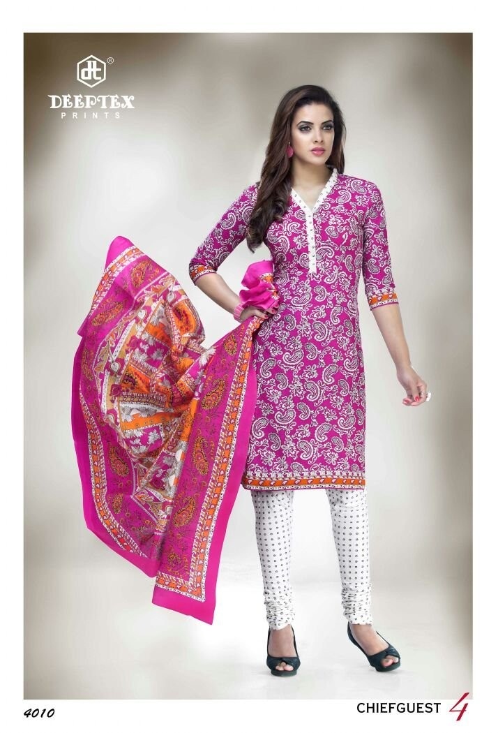 Chief Guest Hit List Deeptex  Printed Dress Materials Catalogue