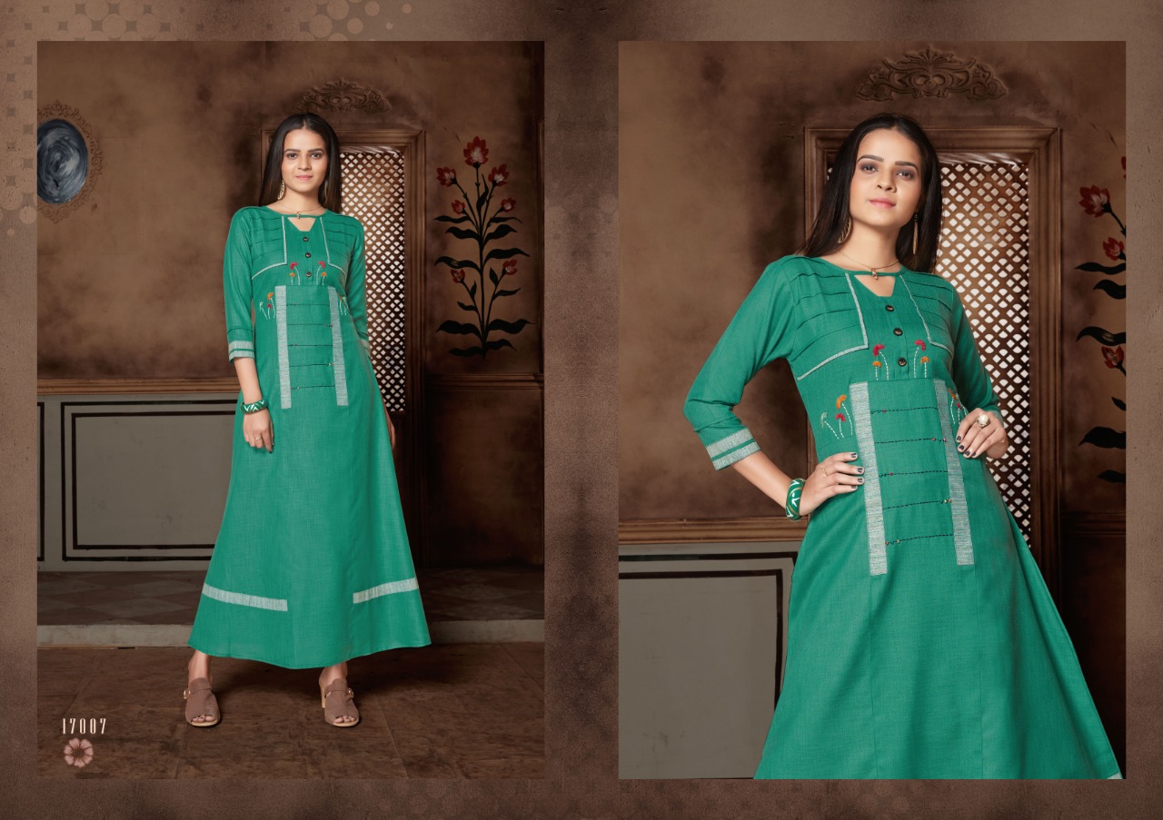 Amisa 2  A-line Kurtis Catalogue Art Ridh Brand