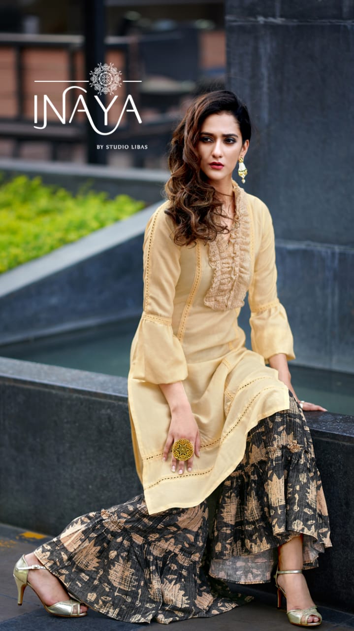 Formal  Inaya Party Wear  Kurti With Plazzo Catalogue