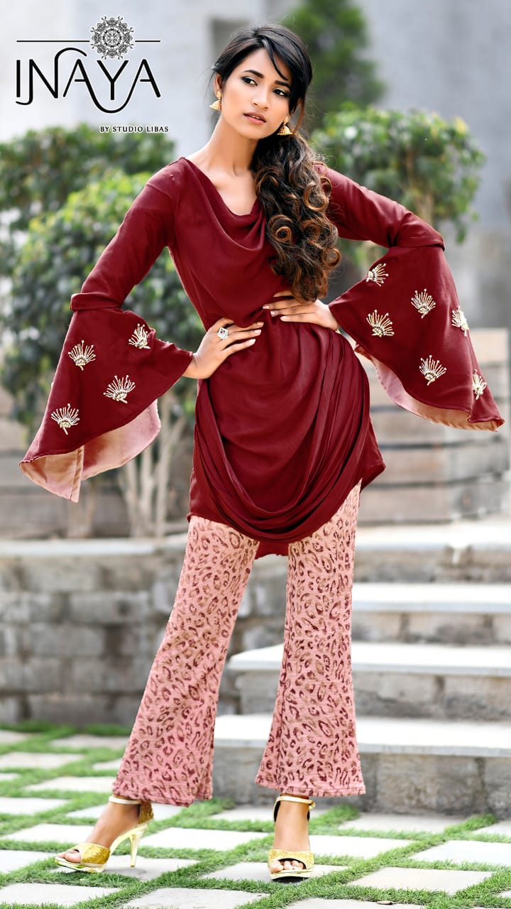Luxury  Inaya Party Wear Top Catalogue