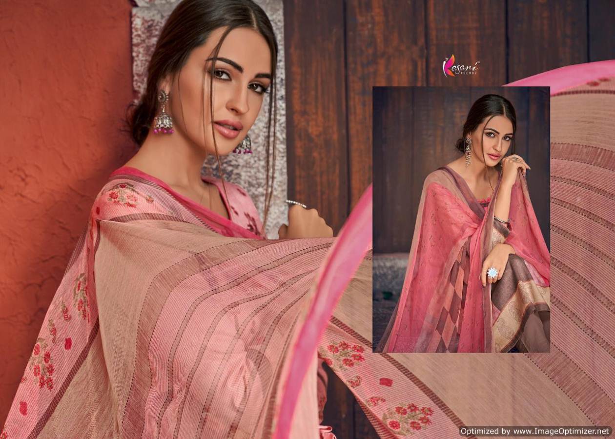 Posh Vol 1 Kesari Trends Designer Dress Materials Catalogue