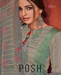 Posh Vol 1 Kesari Trends Designer Dress Materials Catalogue