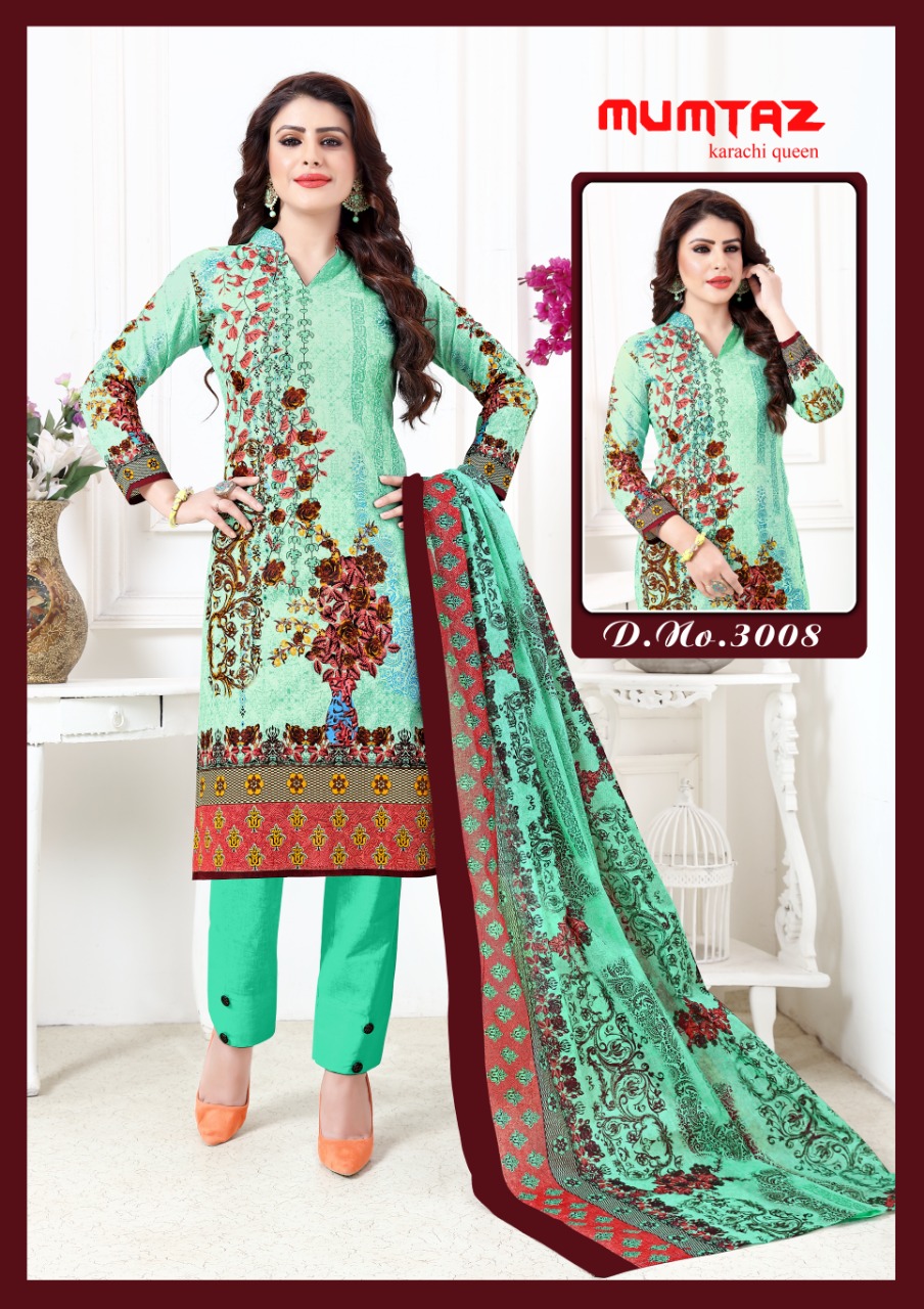 Karanchi Vol 3 Mumtaz Arts  Printed Cotton Dress Materials  Catalogue