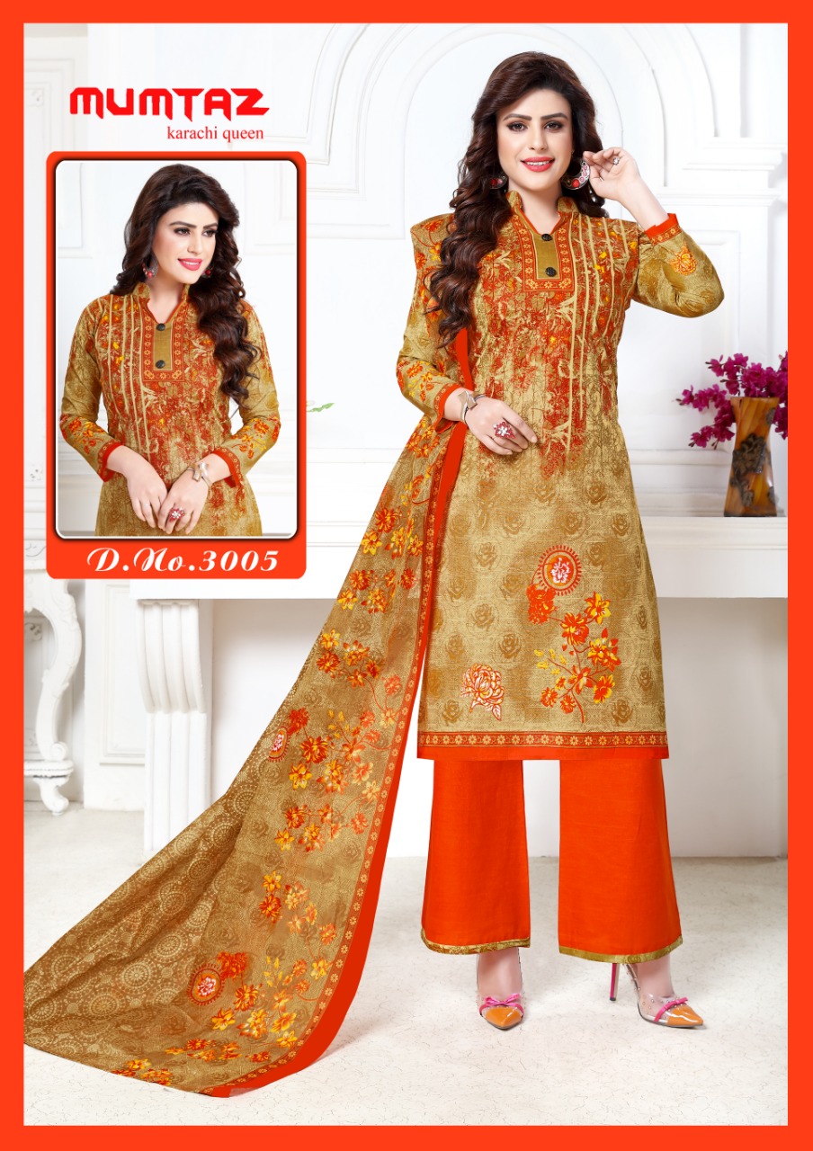 Karanchi Vol 3 Mumtaz Arts  Printed Cotton Dress Materials  Catalogue