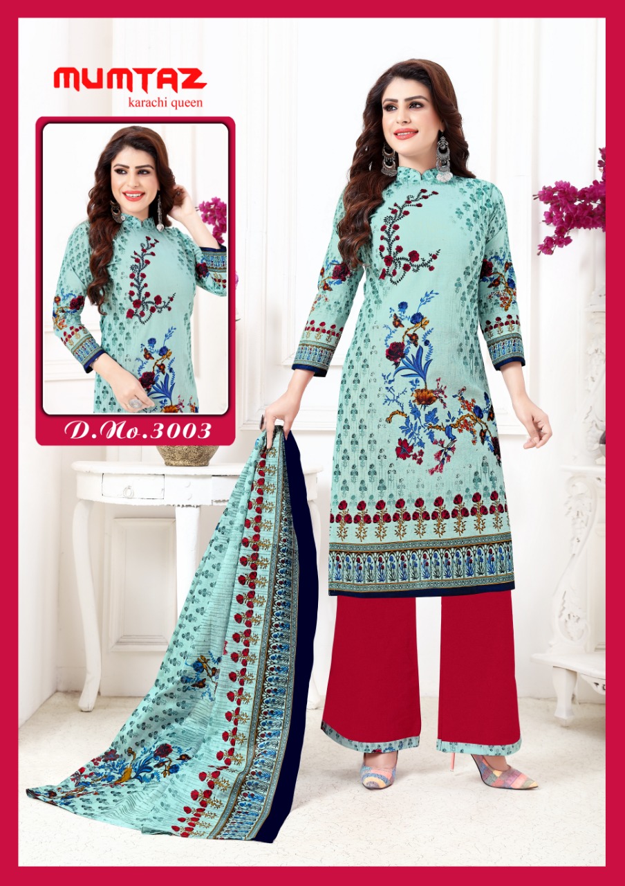 Karanchi Vol 3 Mumtaz Arts  Printed Cotton Dress Materials  Catalogue
