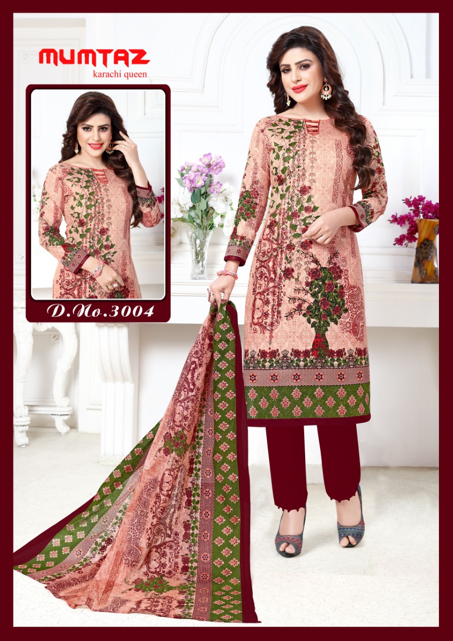 Karanchi Vol 3 Mumtaz Arts  Printed Cotton Dress Materials  Catalogue