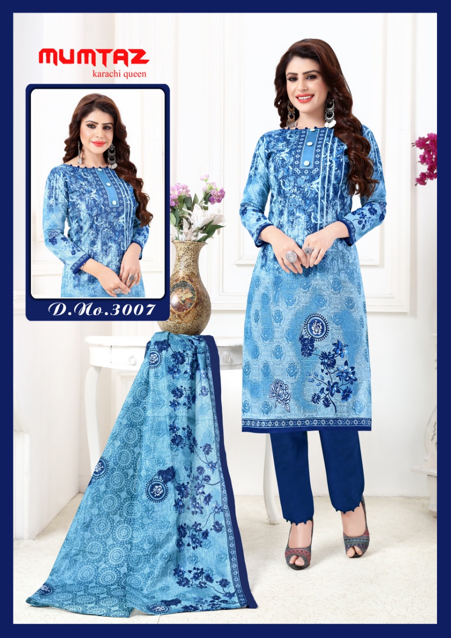 Karanchi Vol 3 Mumtaz Arts  Printed Cotton Dress Materials  Catalogue