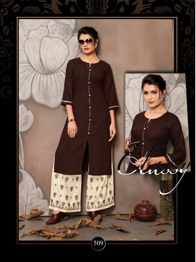 Plazzo House Vol 5 Designer Kurti With Plazzo Catalogue