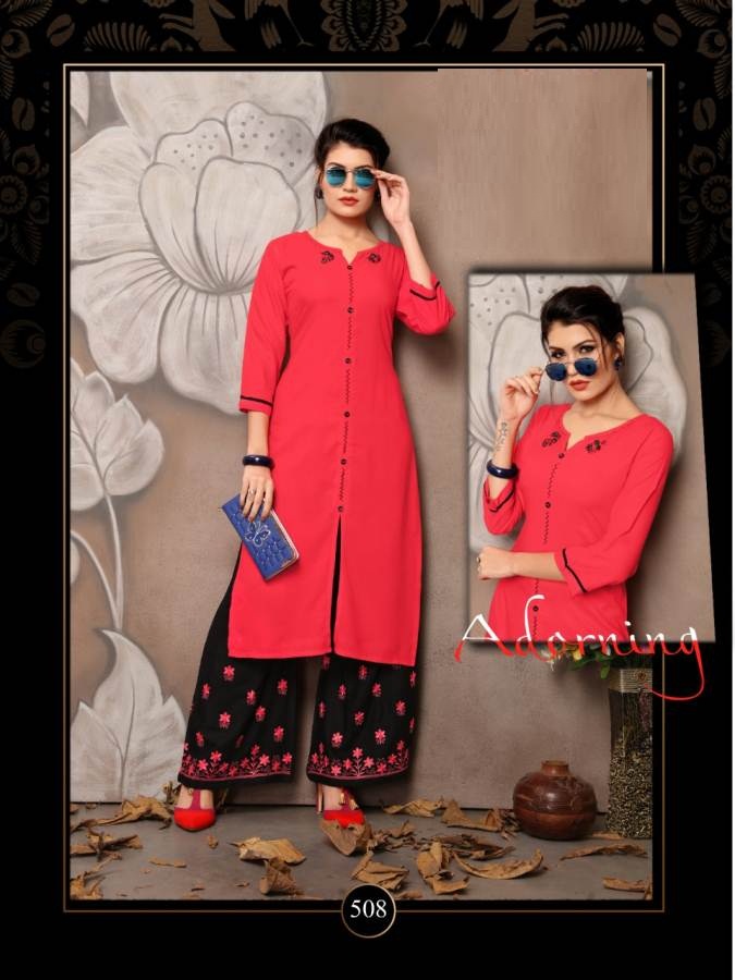 Plazzo House Vol 5 Designer Kurti With Plazzo Catalogue