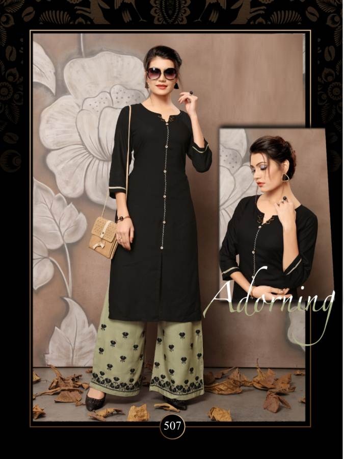 Plazzo House Vol 5 Designer Kurti With Plazzo Catalogue