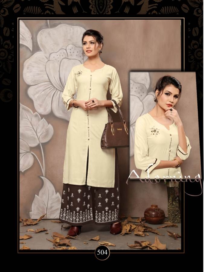 Plazzo House Vol 5 Designer Kurti With Plazzo Catalogue