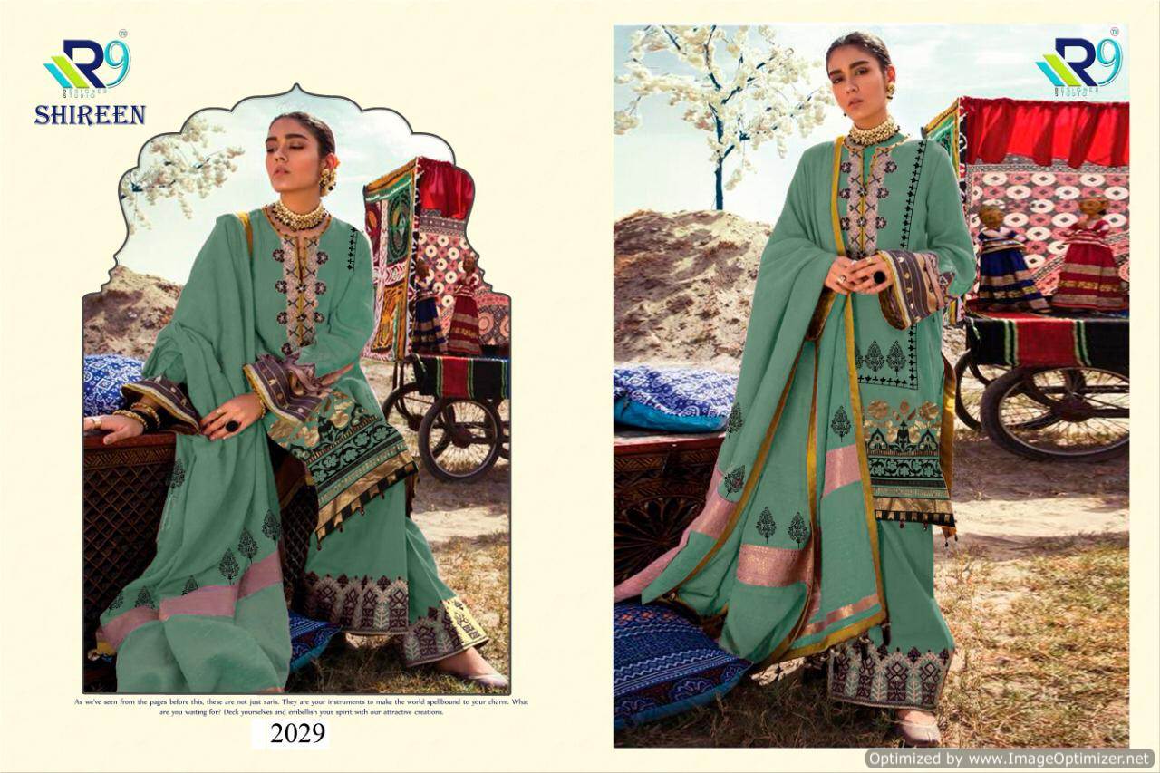 Shireen By R9 Designer Pakistani Salwar Kameez Catalogue