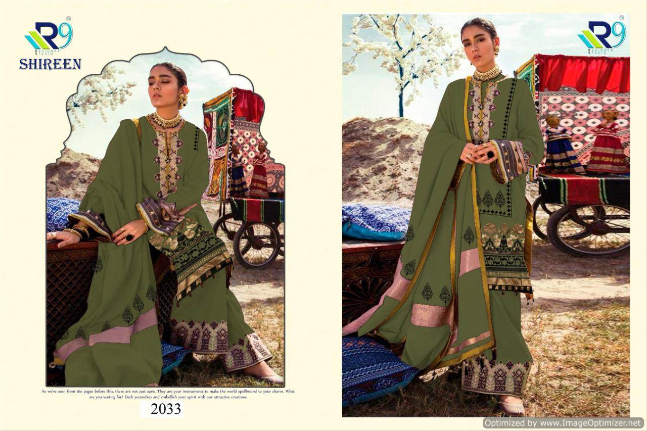 Shireen By R9 Designer Pakistani Salwar Kameez Catalogue