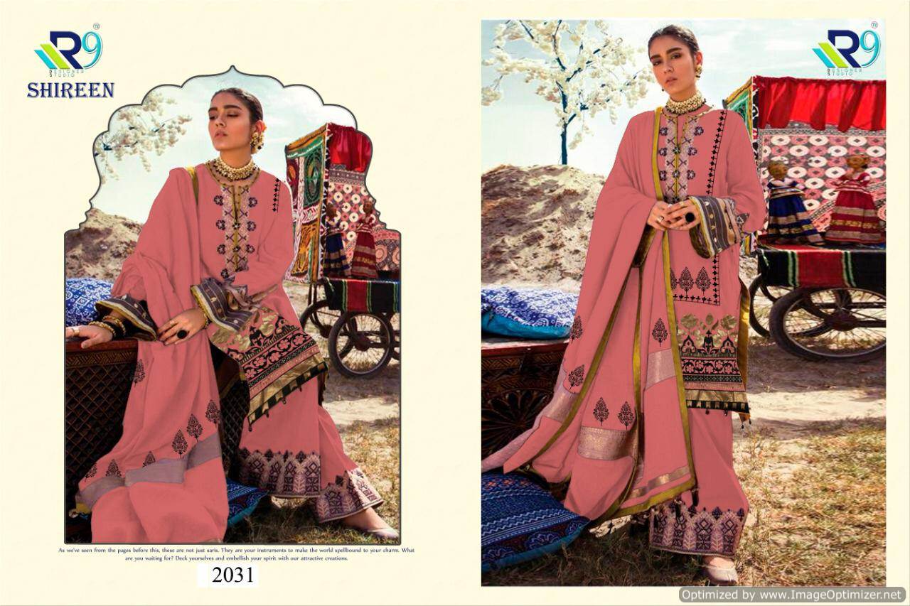Shireen By R9 Designer Pakistani Salwar Kameez Catalogue