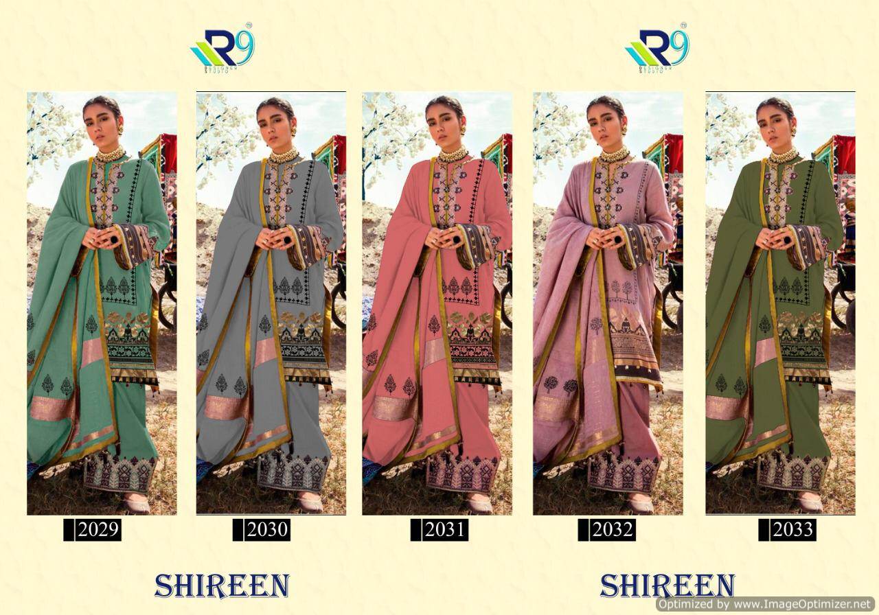 Shireen By R9 Designer Pakistani Salwar Kameez Catalogue