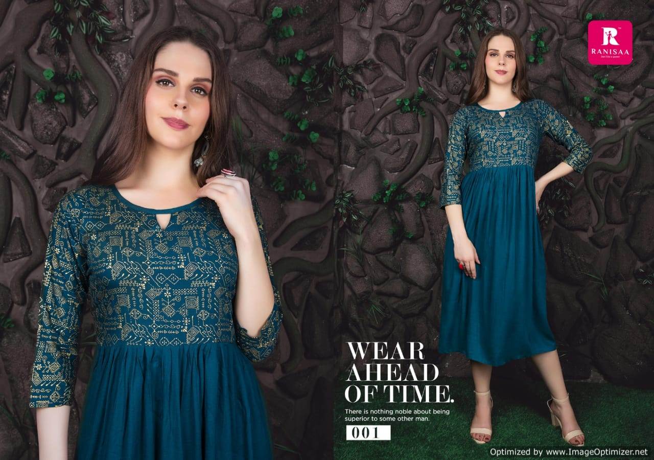 Swarupaa Vol 3 Raanisa Designer Kurti Catalogue