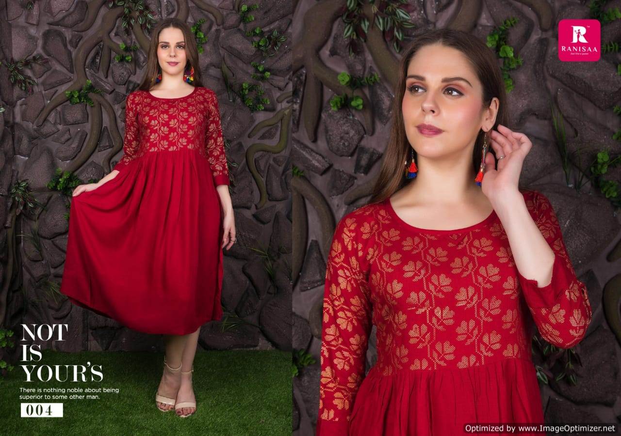 Swarupaa Vol 3 Raanisa Designer Kurti Catalogue