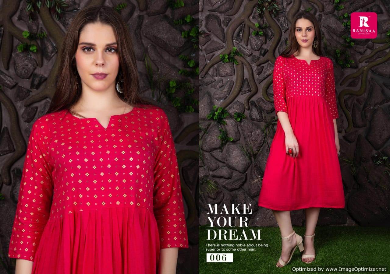Swarupaa Vol 3 Raanisa Designer Kurti Catalogue