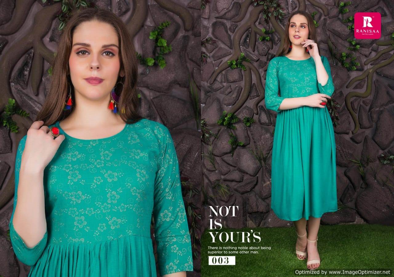 Swarupaa Vol 3 Raanisa Designer Kurti Catalogue
