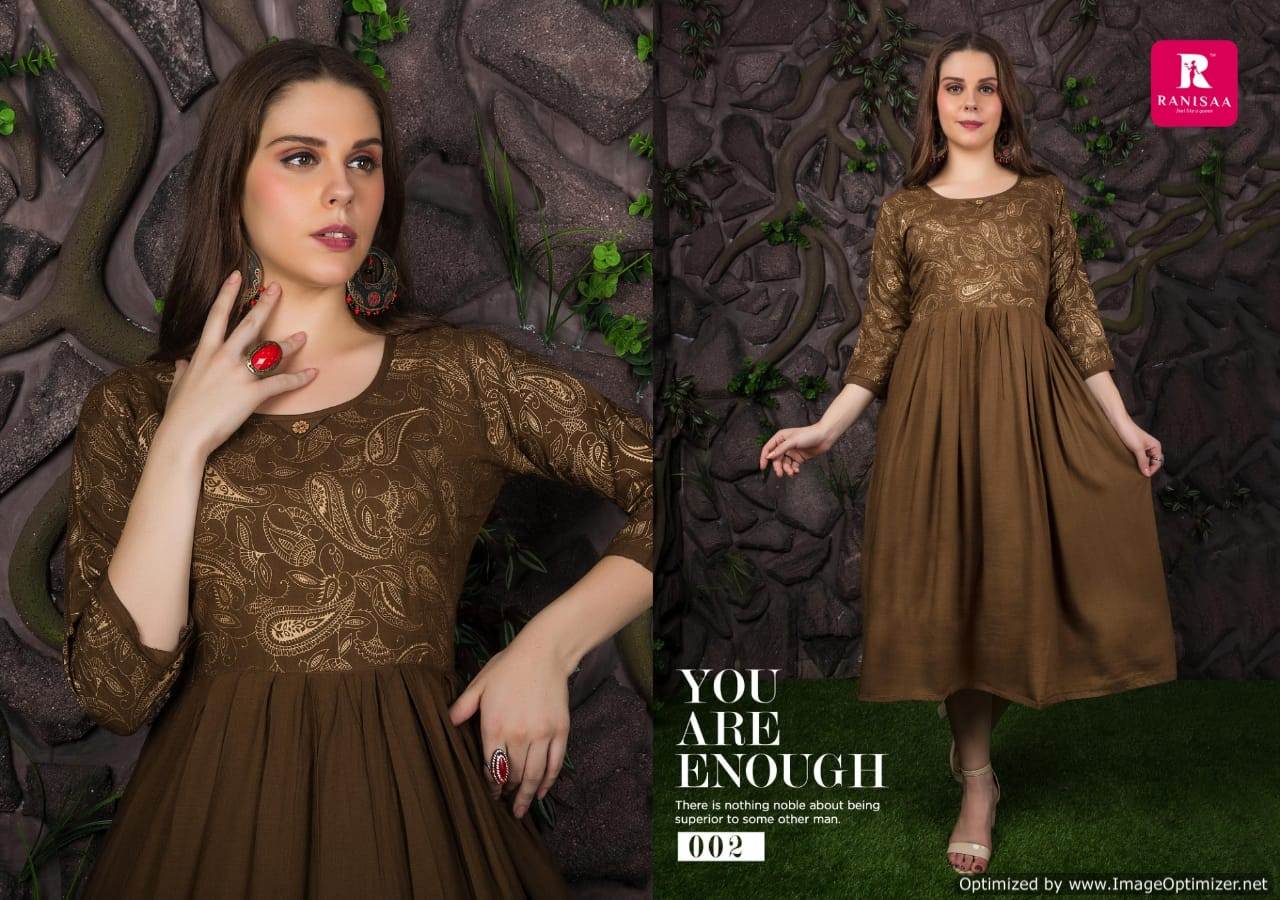 Swarupaa Vol 3 Raanisa Designer Kurti Catalogue