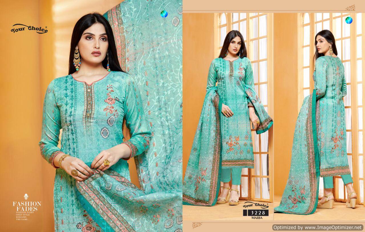 Maria Your Choice Designer Dress Material Catalogue