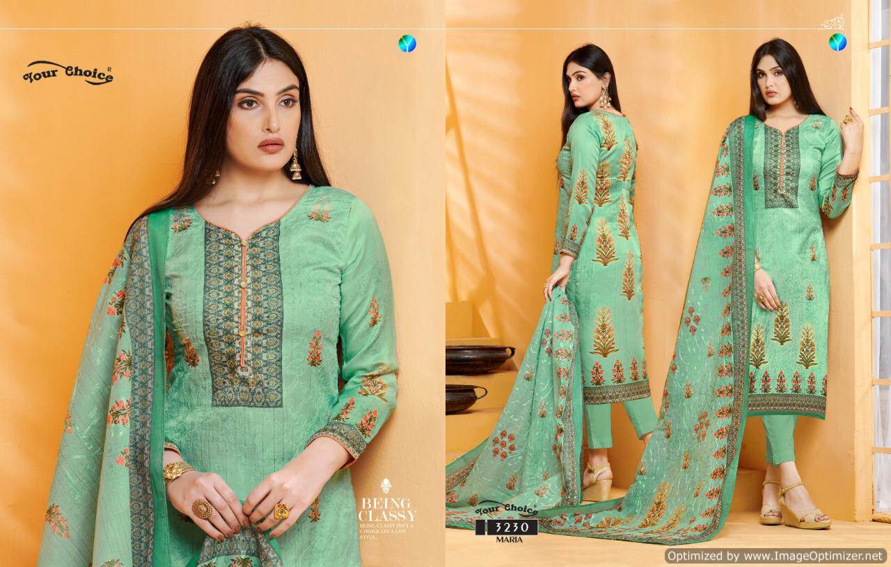 Maria Your Choice Designer Dress Material Catalogue