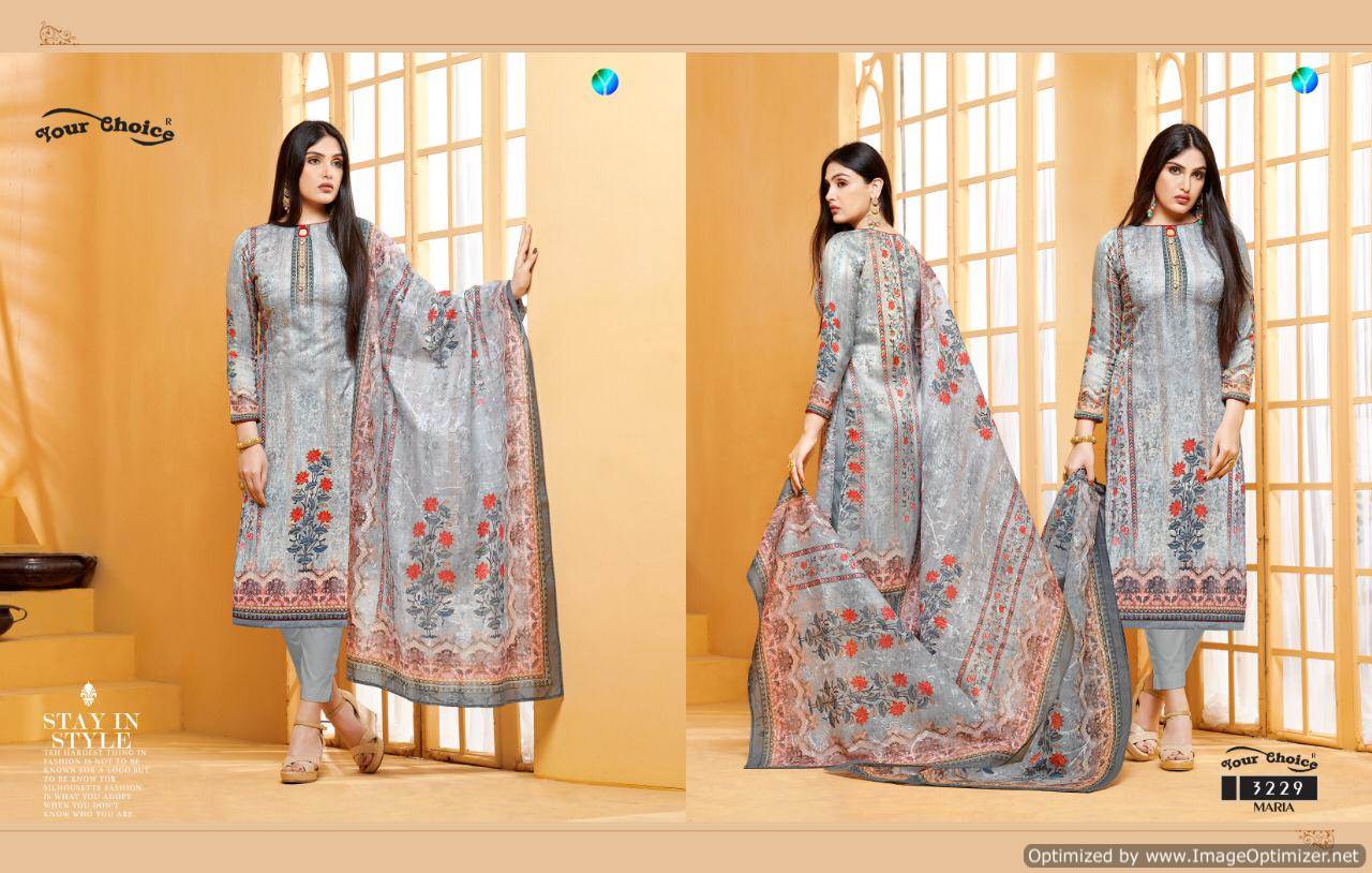 Maria Your Choice Designer Dress Material Catalogue