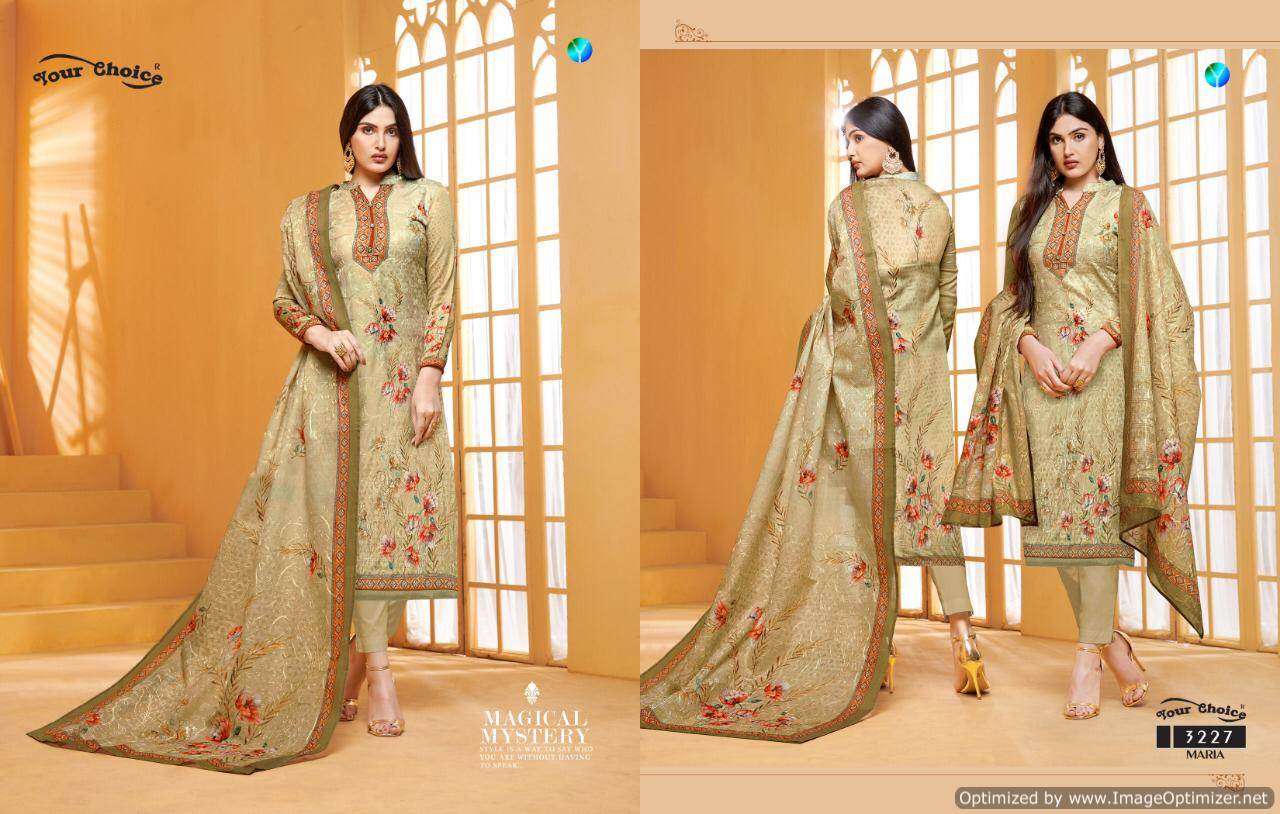 Maria Your Choice Designer Dress Material Catalogue