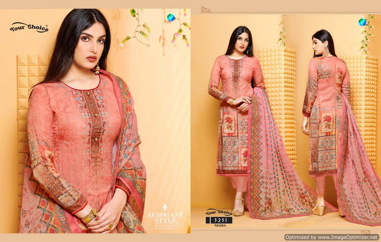 Maria Your Choice Designer Dress Material Catalogue