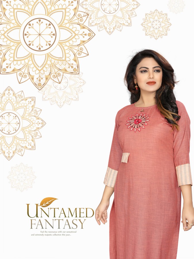 Big Bit By Sitka Fashion Cotton Designer Kurti Collection