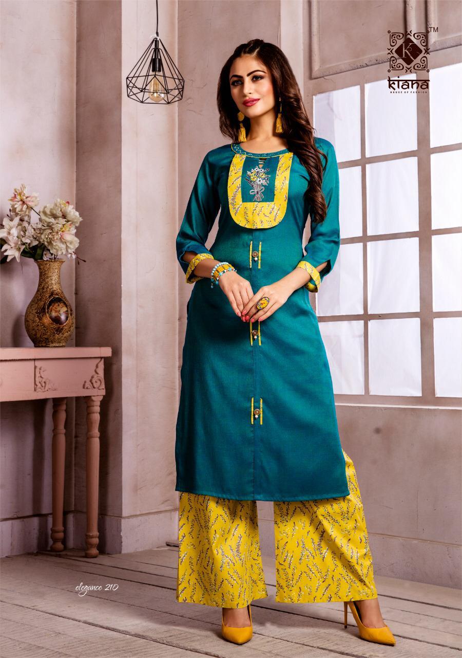 Elegance Vol 2 By Kaina Fashion Designer Kurti Collection