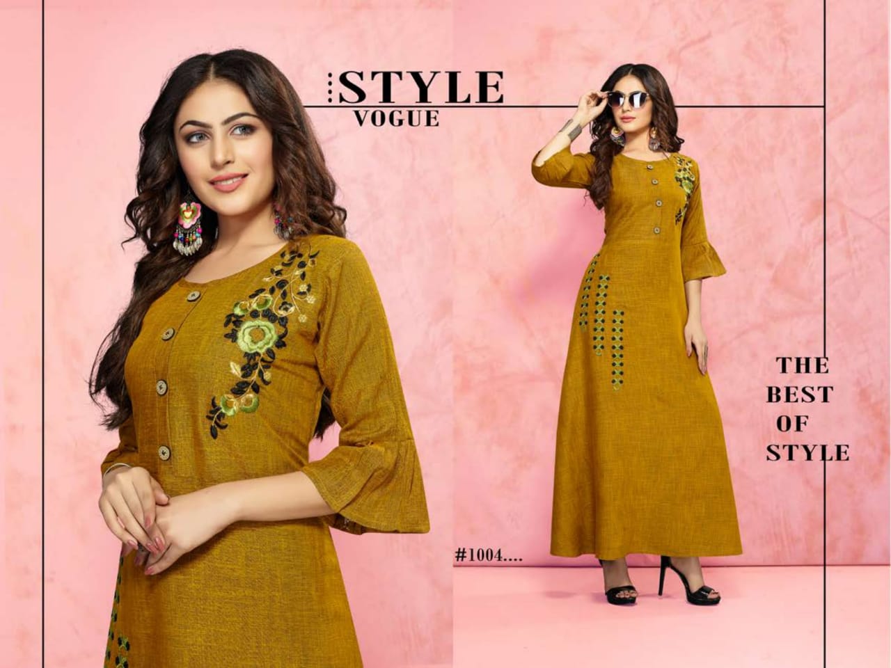 Flona Trendy Designer Kurti Catalogue