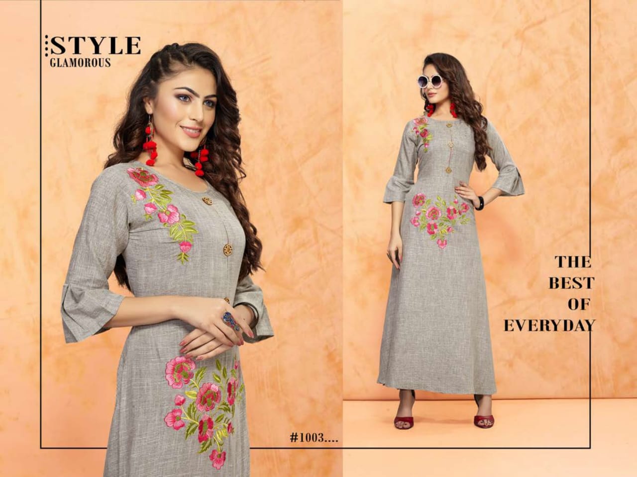 Flona Trendy Designer Kurti Catalogue