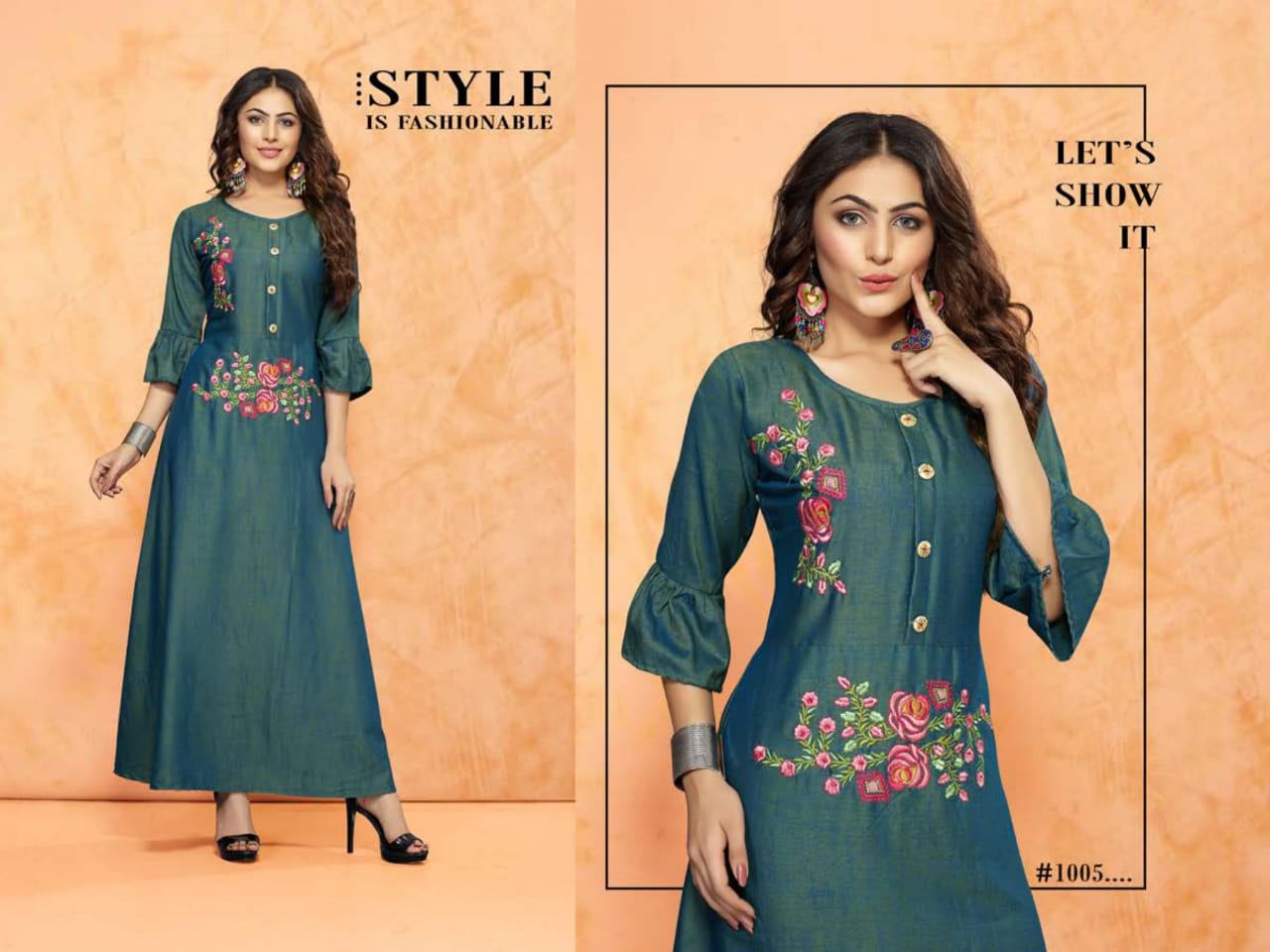 Flona Trendy Designer Kurti Catalogue