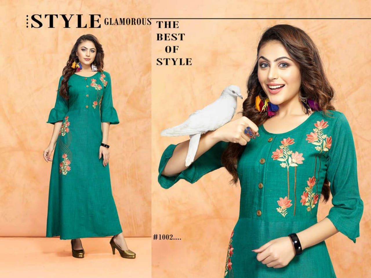 Flona Trendy Designer Kurti Catalogue